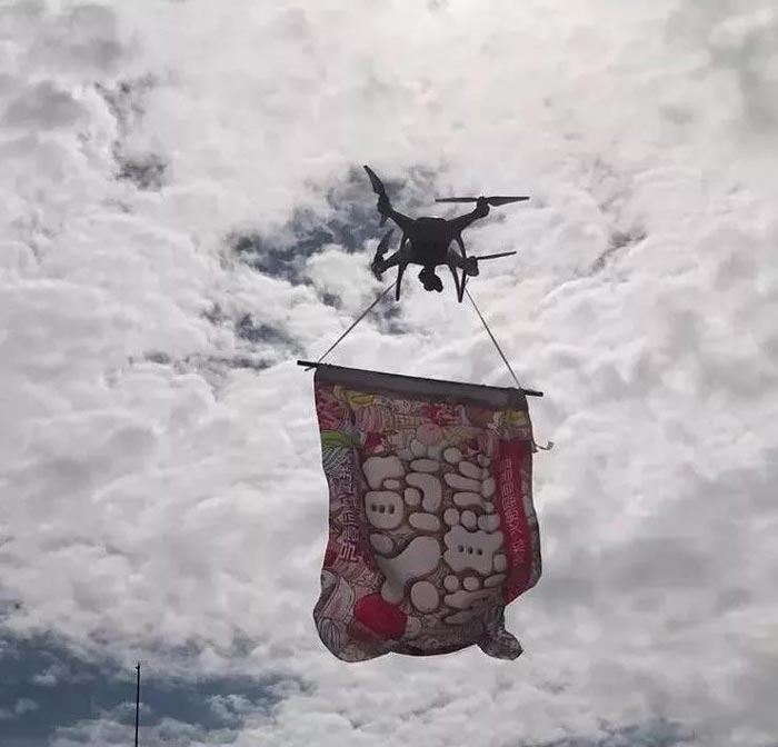 發(fā)布會(huì)無人機(jī)