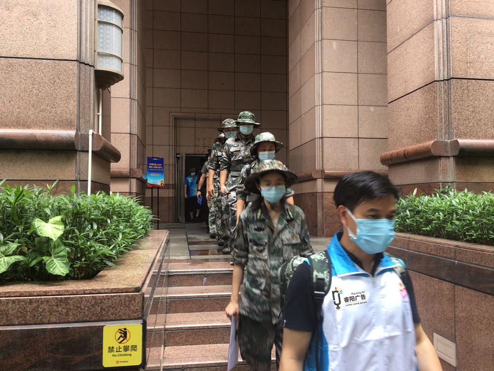 演習(xí)進行中